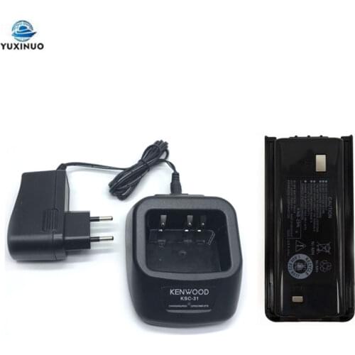1500mAh KNB-29 29N 30 30A Battery + KSC-31 Charger for TK-2202 TK-2200LP TK-3200LP TK2200 TK3200 TK-3302T TK-3206 Walkie Talkie
