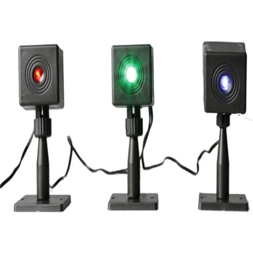 3 Leds Small Square Projector Lamps Lights Ip44 Romantic Commercial Lighting For Stage Party Yard Lighting Effect