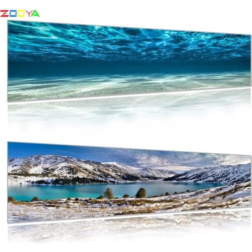 Full Square\Round Drill Diamond Painting Sea Natural Scenery 5D Diamond Embroidery Cross Stitch 3D Mosaic Home Decoration Lx163