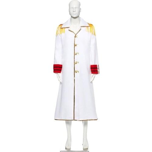 Anime One Piece Cosplay Cloak Navy Cosplay Cloak Navy Headquarters Senior General Cosplay Costume Halloween Party Kuzan Cloak