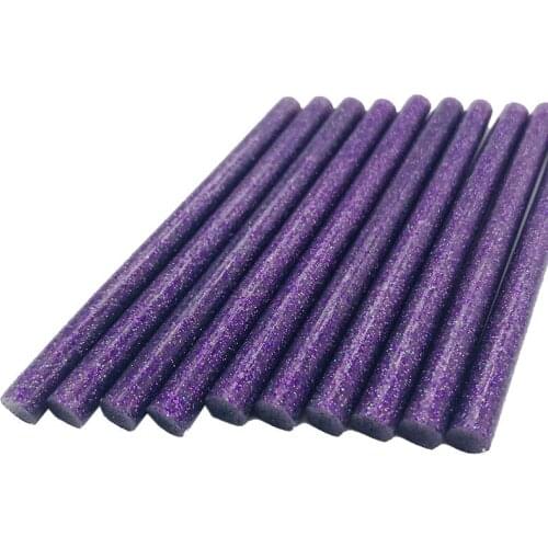 Puple Color Hot Melt Glue Sticks 7mm For Glue Gun High Viscosity Adhesive Repair Tool DIY Art Craft Hand Tool