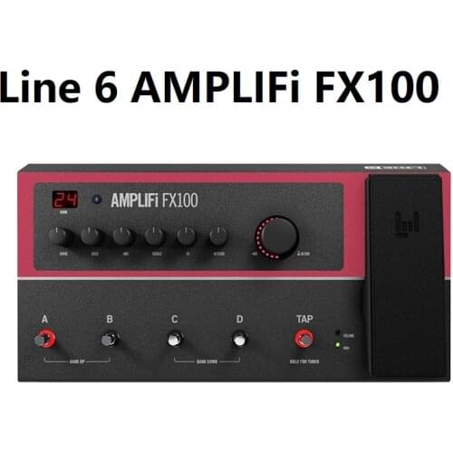 LINE6 AMPLIFI FX100 Electric Guitar Effector, Integrated Effector, Bluetooth Connection, Rich Effects