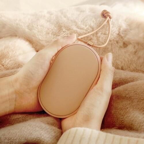 Electric Hand Warmer/Power Bank Usb Portable Rechargeable Handy Warmer Heater Pocket Mini Hand Heater With Fast Charge