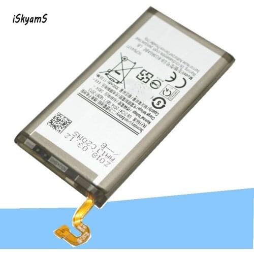 ISkyamS 1x 3000mAh EB-BG960ABE Replacement Battery For Samsung GALAXY S9 G960F SM-G960 G9600 Good Quality Phone Battery