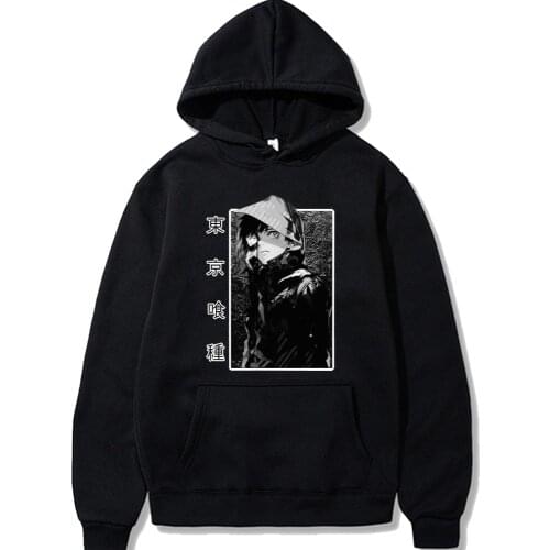 Tokyo Ghoul Hoodies Mens Hoodie Sweatshirt Casual TOP Male Pullovers Men Clothes