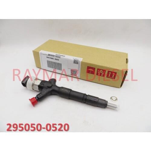 Genuine Diesel Common rail injector 295050-0180, 295050-0520 for Hilux 23670-0L090, 23670-09350