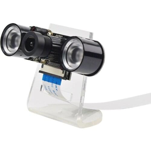 Raspberry Pi camera Kit focus Verstelbare infrared Nachtzicht Black,Camera Module for Pi camera 4B/3B+/3B+/ZERO 1.3/ZERO