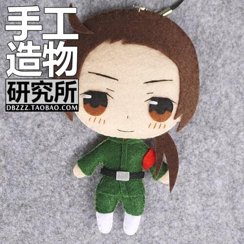 Cartoon dolls Felt kit Non-woven cloth Craft DIY Sewing set Felt Handwork Material DIY needlework supplies