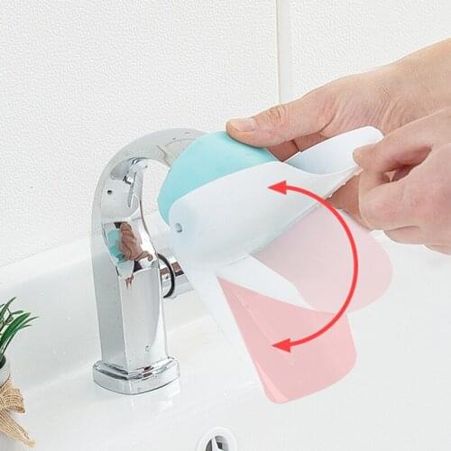 Silicone Faucet Extender Connector Splash-Proof Water Guide Water Trough Childrens Baby Hand Washing Device Akcesoria Kuchenne