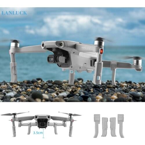 Folding Landing Gear for DJI Mavic Air 2 Drone Quick Release Height Extender Extension Legs Foot for mavic air2 Accessories