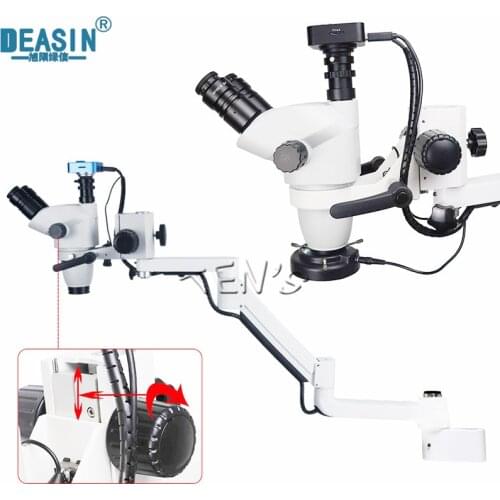 Dental Equipment Microscope With Camera Continuous Zoom For Optional Dental Equipment Chair Unit