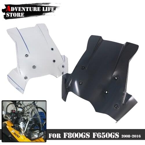 Motorcycle Windshield Windscreen For BMW F800GS F650GS F 800 650 GS 2008-2016 Wind Shield Screen Deflector With Mounting Bracket