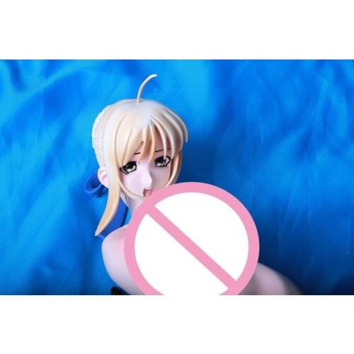 Japanese anime Fate Stay Night Saber nude anime figure 1/4