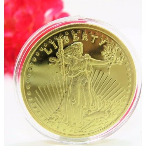 Custom Electroplated Gold Coins Popular Die Casting 3d Gold Coin