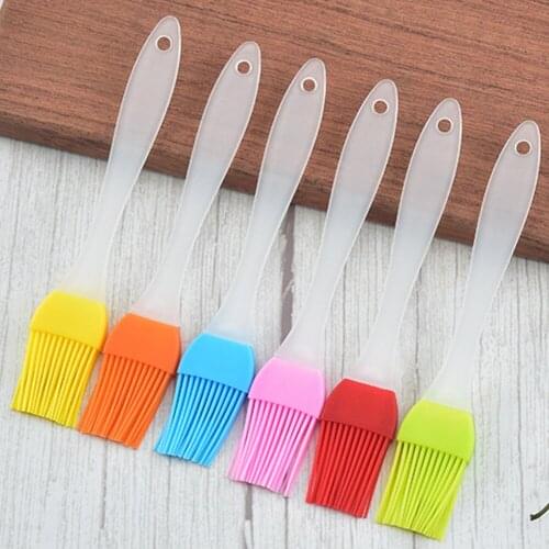 1pcs Silicone Brush Non-stick Basting Pastry Brushes Liquid Oil Pastry Kitchen Baking BBQ Tool Kitchen Tools For BBQ Dropship
