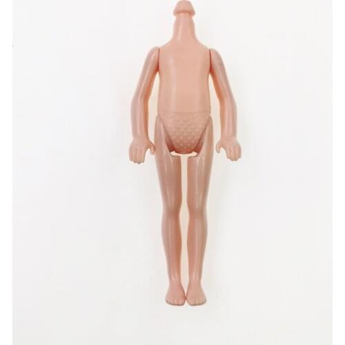 11.5cm Mini Doll Body Cute Beige Skin 5 Inch Body for Little Dolls