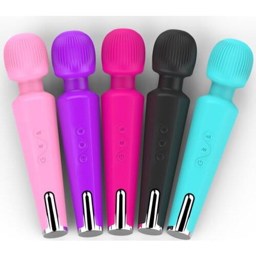 20 Modes Magic Wand AV Massage Stick Vibrators for Women Erotic Adult Sex Toys Intimate Goods Female Masturbation Machine Shop