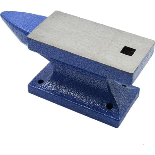 3 LB Horn Anvil Tap Pad Hardware Bench Jewelry Blacksmith Goldsmith Cast Iron Plate Home DIY Hand Tools