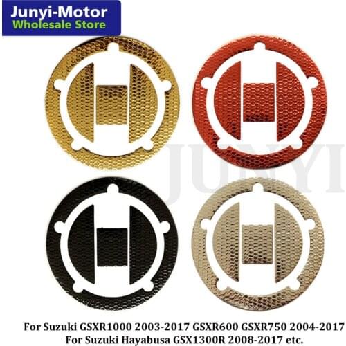 3D Gas Tank Fuel Cap Cover Protector Pad Sticker Decal Grip For Suzuki GSXR 600 750 1000 2004-2017 K4 K5 K6 K7 K8 K9 Motorcycle