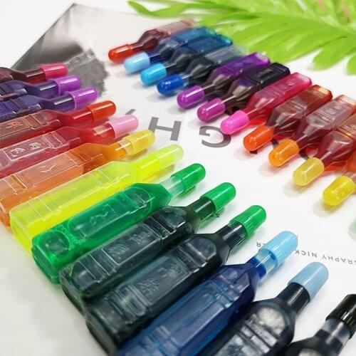 4： Epoxy Resin Pigment DIY Slime Epoxy Resin Ink Dye Ink Crafts Coloring Colorant for Handmade Art Crafts ,24/36 Colors Optional