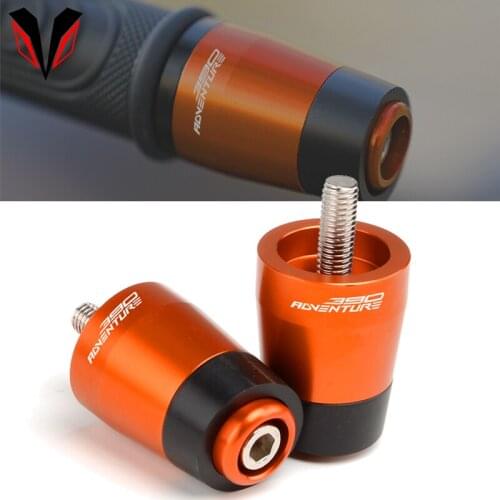 For KTM 390 Adventure 390 ADV 2019 2020 2021 Accessories Motorcycle Aluminum Handlebar Grip Ends Handle Bar plug Anti Vibration