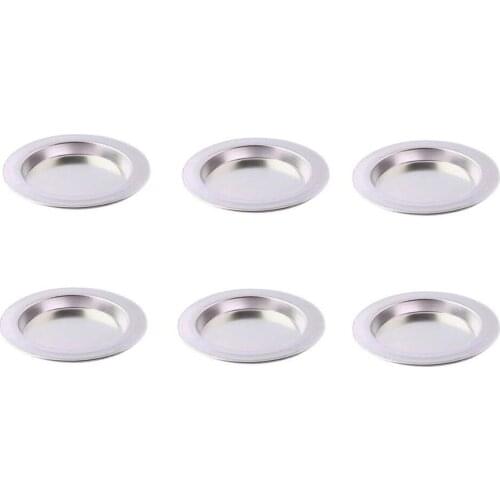 Aluminum 6'lı Kadaifi Dish 12 cm