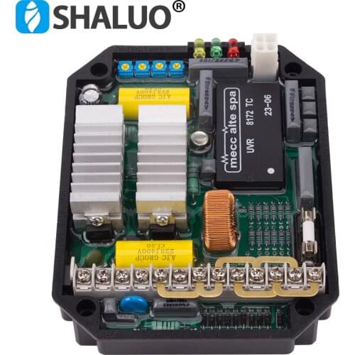 Mecc alte spa UVR6 AVR Automatic Voltage Regulator China Powerly Generator Stabilizer Alternator Single Three Phase Adjuster