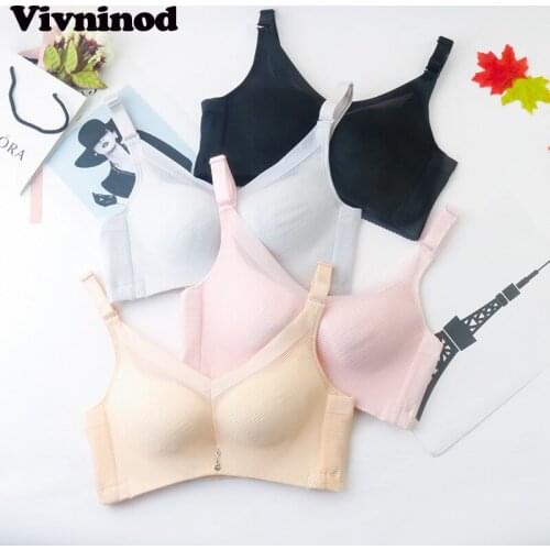 No Rims Breathable Comfortable One-Piece Plus Size Bra 95C 42C Ultra-Thin Seamless Sexy Lingerie Push Up Wire Free Bra for Women