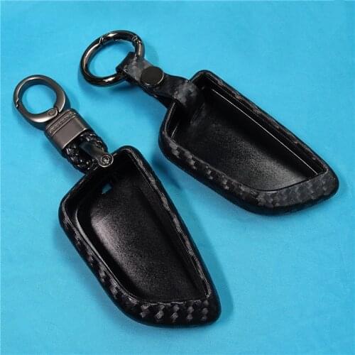 Car ABS Key Case Cover for BMW X1 X3 X5 X6 Series 1 2 5 7 F15 F16 E53 E70 E39 F10 F30 G30 Car Key Shell Keychain Protection