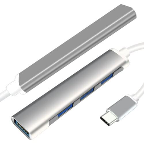 For Lenovo Macbook PC Computer Accessories The Type C Hub 4in1 USB hub is liberated High-speed data transmission USB 3.0 port