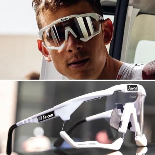 Photochromic cycling glasses men women outdoor polarized fishing sunglasses mountain bicycle glasses road bike cycling eyewear