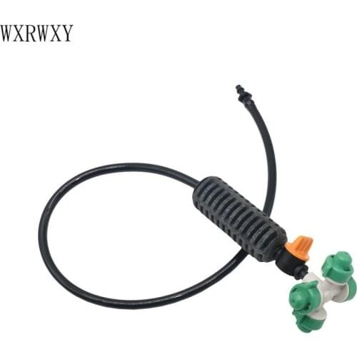 Cross Atomizing Nozzle Hanging Type Sprinkler Cross Nozzle Suit Greenhouse Drip irrigation Atomized 1set