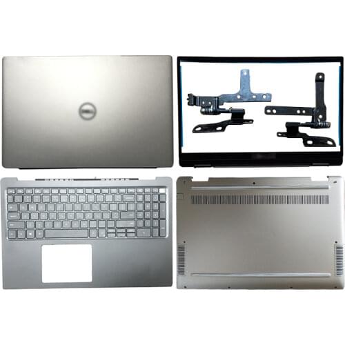 NEW Laptop LCD Back Cover/Front Bezel/Hinges/Palmrest/Bottom Case For DELL Vostro 5590 V5590 Notebook Computer Case 065VPW