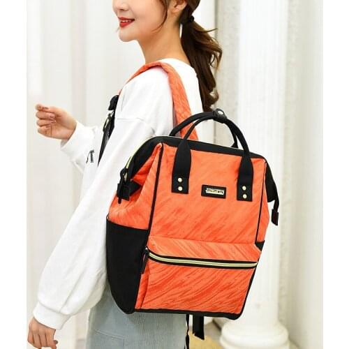 Pre-design baby Diaper bags for mummy USB Baby Care Backpack Multifunction waterproof maternity bag mommy Stroller bags