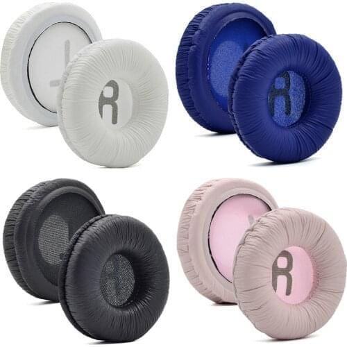 Multicolor 1 Pair Replacement foam Ear Pads pillow Cushion Cover for JBL Tune600 T450 T450BT T500BT Headphone 70mm EarPads