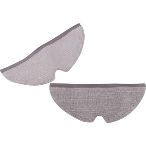 2 Pcs Mops Accessories Full Coverage for Xiaomi Roborock S5 MAX S50 S55 Roborock S6 S6 MAXV Vacuum Cleaner Mops