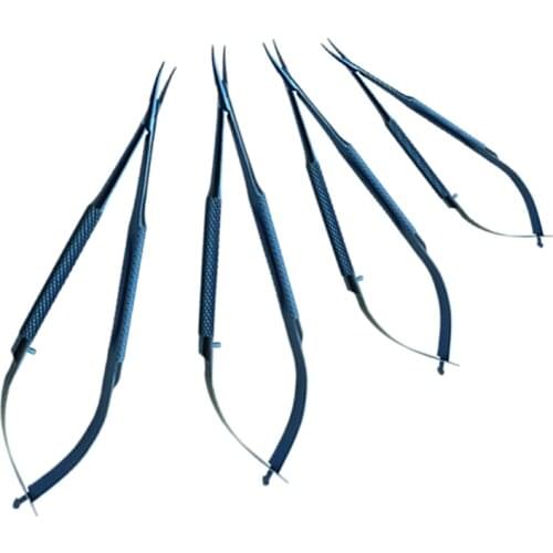 Titanium Needle Holders Straight Head for Dental Forceps Orthodontic Implant Castroviejo Dental Basic Instrument