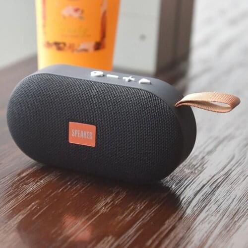 Portable Bluetooth Speaker Cloth Speaker Loud Stereo Sound, Rich Bass, Wireless Speaker Supports TF, AUX for Travel, Outdoors