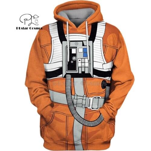 PLstar Cosmos X-Wing Pilot armstrong space suite 3d hoodies/Sweatshirt Winter autumn funny Harajuku Long sleeve streetwear