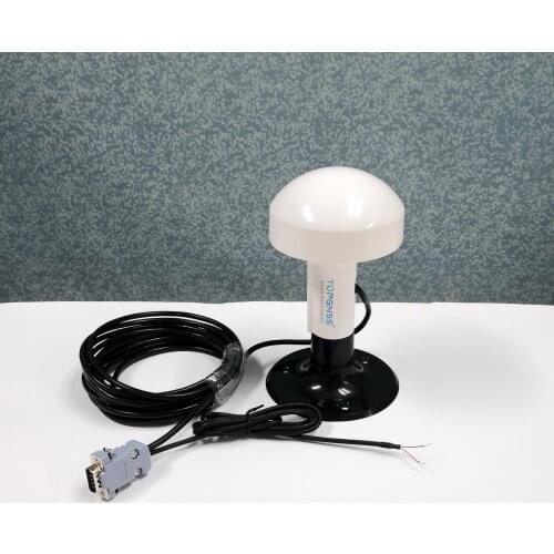 TOPGNSS 12V RS232 protocol marine boat ship GPS GNSS receiver antenna module agriculture 4800bps DIY connector plastic base DB9