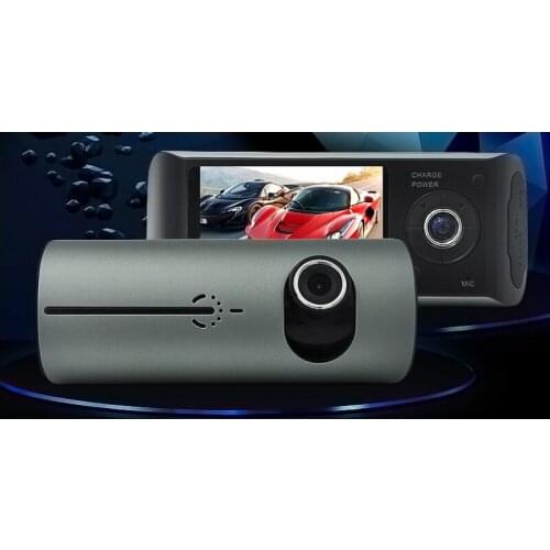 Niceride Dual Camera Car DVR Dash Camera 2.7" Vehicle Video Recorder Dash Cam G-Sensor GPS Dual Lens Camera X3000 R300 Car DVRs