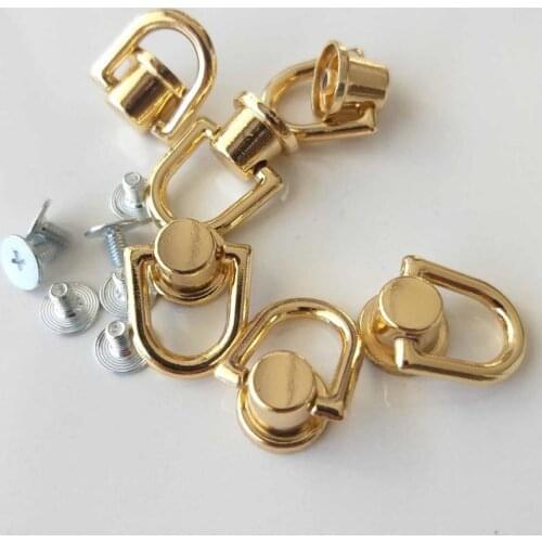 Light Gold Screw Hanger Mesh Bag For Big size 1 Pcs