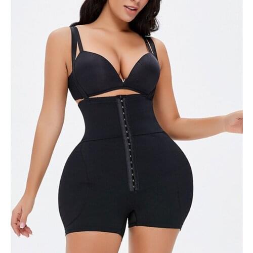 YAGIMI Body Shaper Sexy Slimming Underwear Big Hip Women Butt Lifter Side Padded Panties Fake Ass Corset Plus Size Shapewear