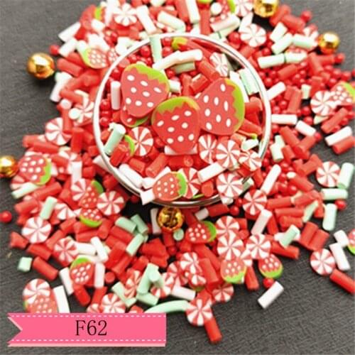 10g/pack strawberry filler DIY bow and craft handmade material F62