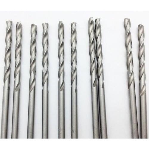 10pcs 6mm Twist Drill Bit Power Tools Brocas Metal Micro Auger Bit Electrical Drilling Set