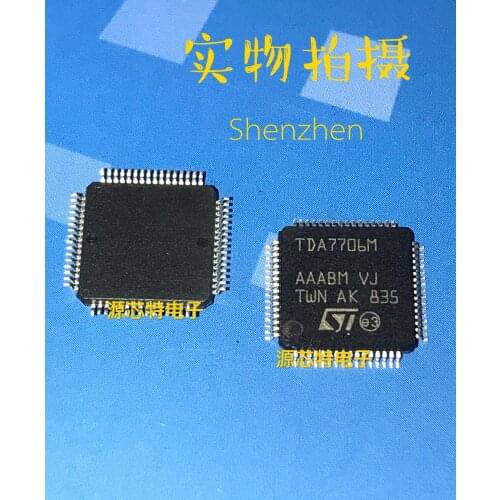 100% New&original TDA7706M Marking:TDA7706 QFP-64 IC In Stock