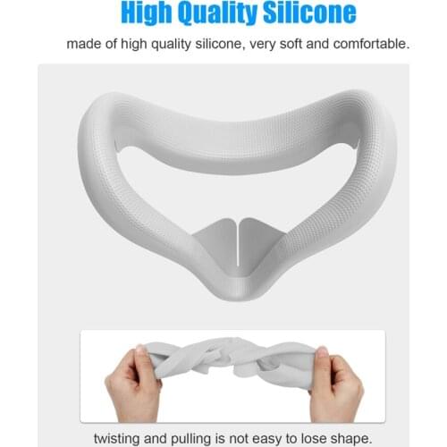 VR Accessories Protective Cover For Oculus Quest 2 VR Touch Controller Case With Thumb Grip For Oculus Quest 2 Accessories Set