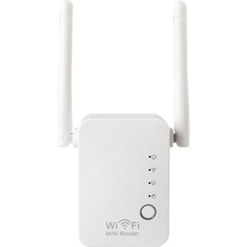 Wireless Router Wifi Repeater Access Point 3In1 Antenna Booster 2.4G Amplifier Long Range Signal Wi-Fi Extender EU Plug