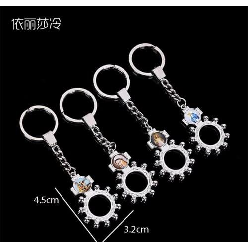 48 Pieces / Rings Cross Keychain Icon Jesus My Religion is My Savior Keychain Christian Gift Jesus Keychain
