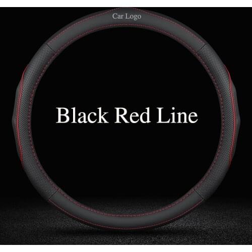 For Toyota Prius Altis Estima Harrier Hilux Innova Vellfire Wish Car Styling Genuine Leather Steering Wheel Covers Accessories